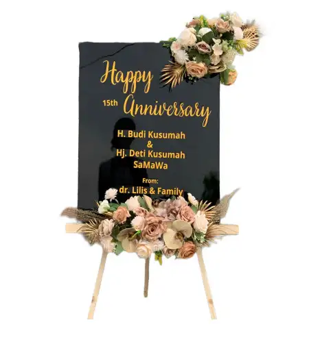 Papan Bunga Akrilik Biringkanaya